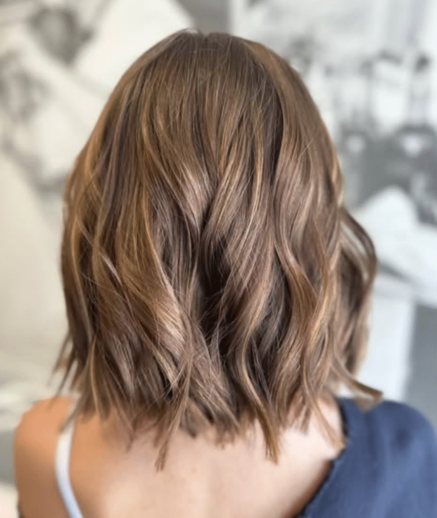 Short bob haircut by Lotus Hair Design in St. Albert